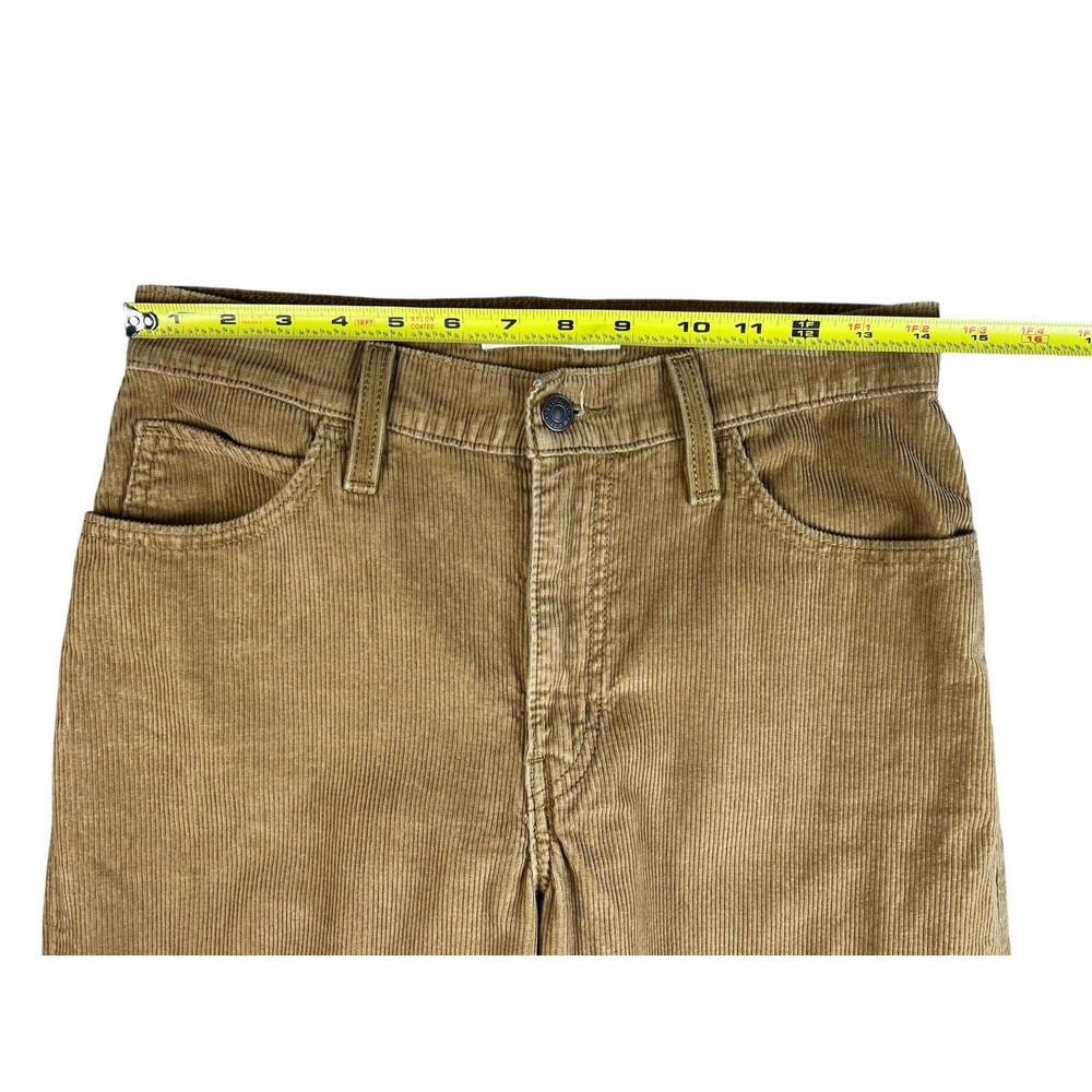 Levis Women's '94 Baggy Mid-Rise Corduroy Jeans Camel  Size 26  Boho Skater - Picture 5 of 15